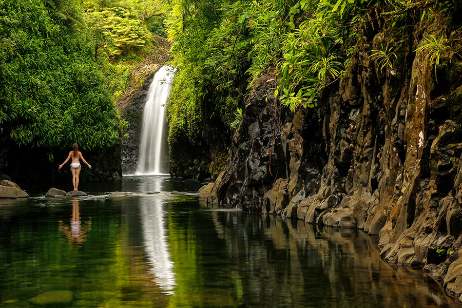Swim in the cool waterfalls in Bouma National Park | Travel Nation