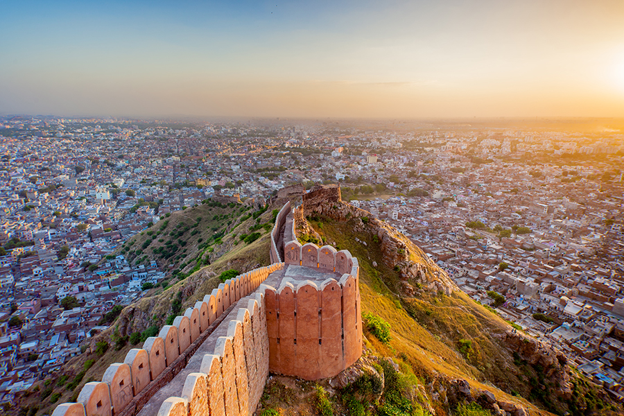 Admire the vast views over Jaipur, the Pink City | Travel Nation