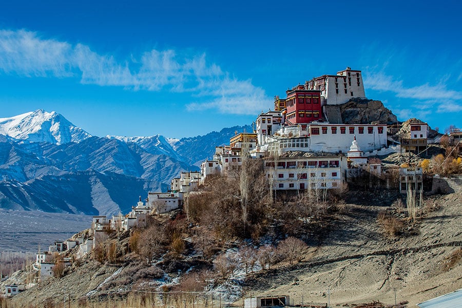 Enjoy views of the vast Himalayas from Thiskey Monastery | Travel Nation
