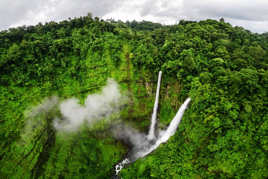 Tad Fane Waterfalls in Pakse, Laos | Travel Nation