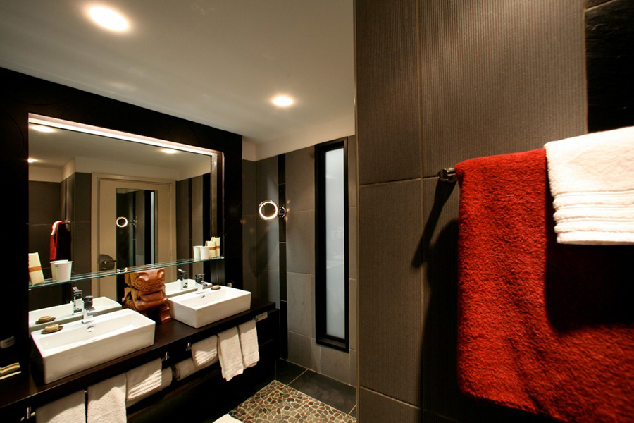 Manava Suite Resort Tahiti - Garden Suite Bathroom