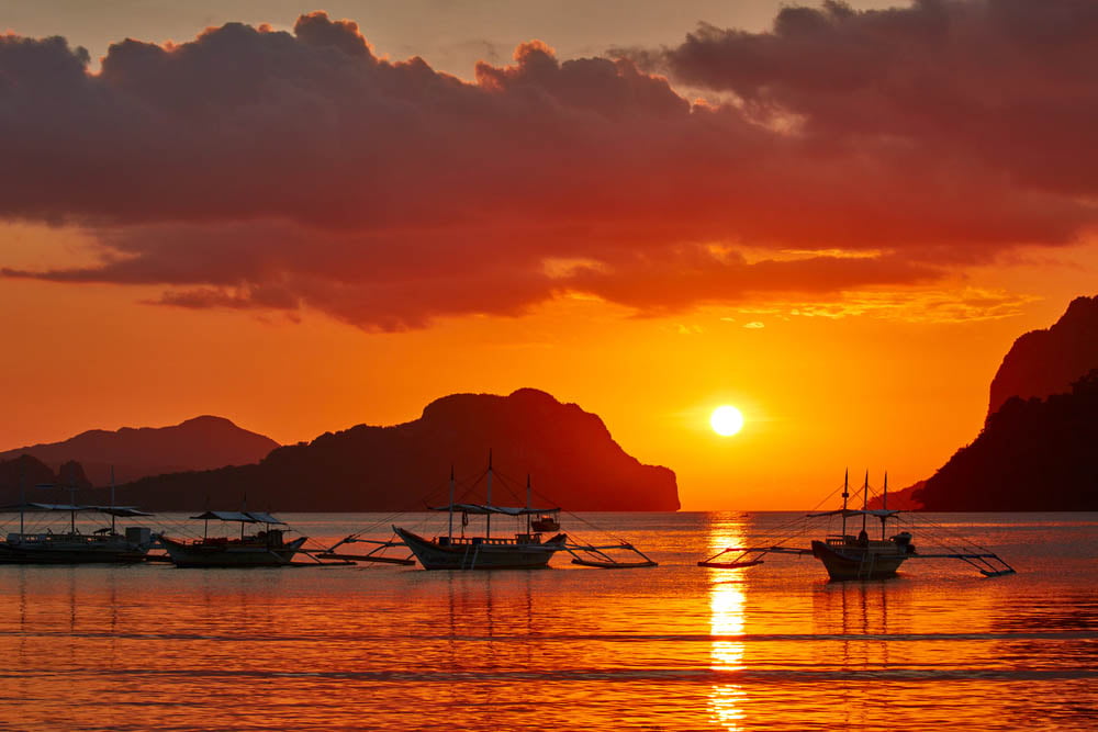 5 days in the Philippines: enjoy beautiful sunsets on Palawan