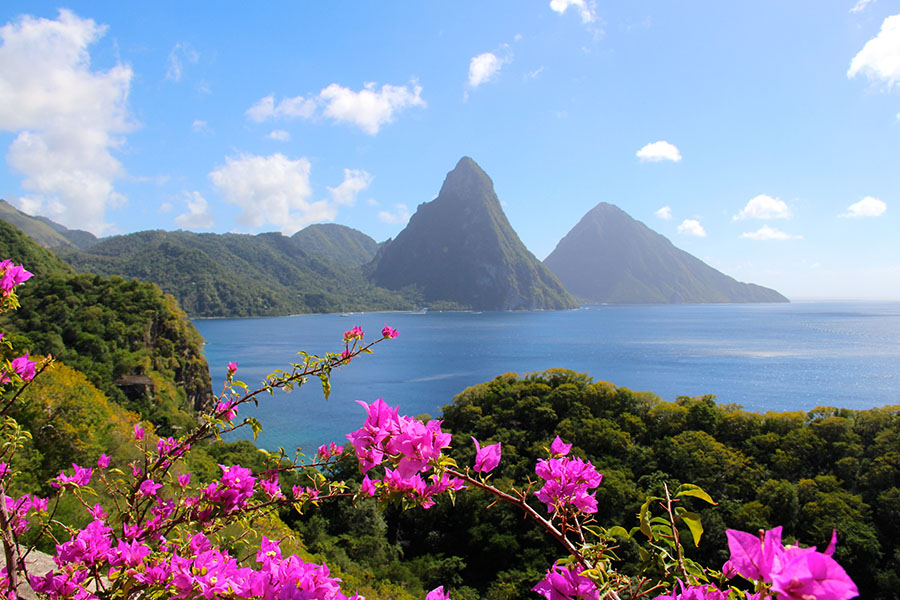 Admire the pretty peaks of Gros Pitons in Saint Lucia | Travel Nation