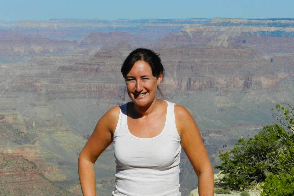 Nikki in Grand Canyon National Park, Arizona