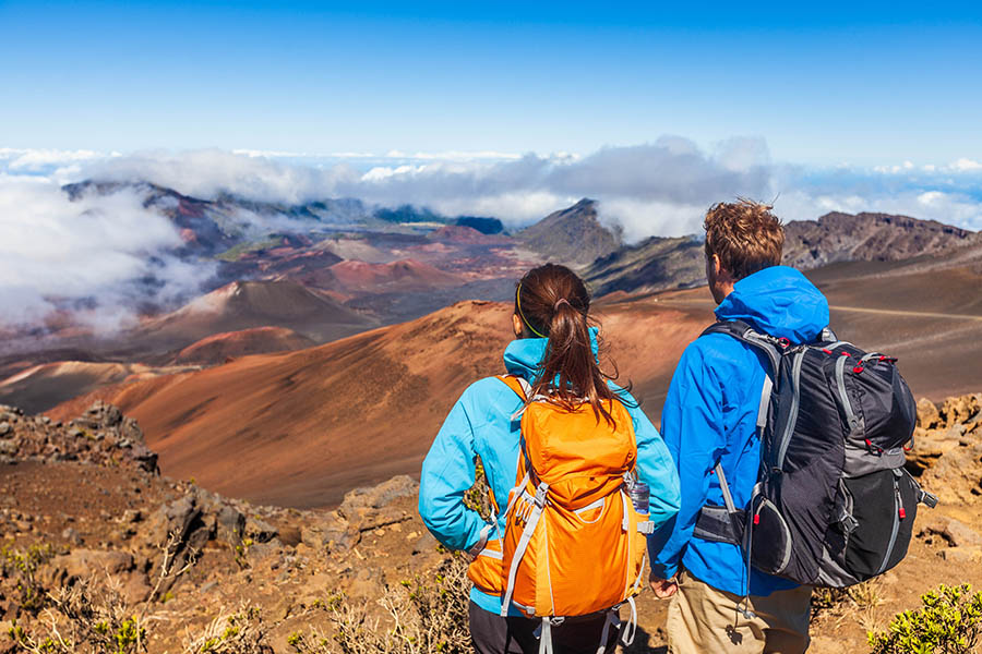 Hike through moon like landscapes of Haleakala NP in Maui | Travel Nation 