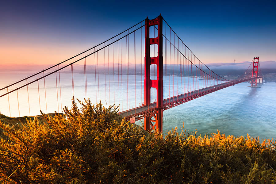 See sunset over the Golden Gate Bridge | Travel Nation