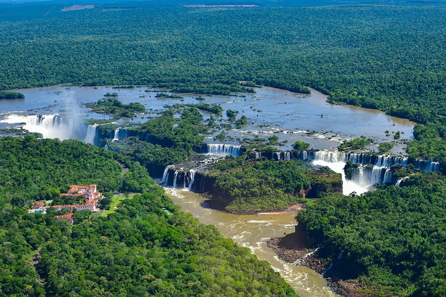 Hotel Das Cataratas is the only hotel located within Brazil’s Iguazu National Park