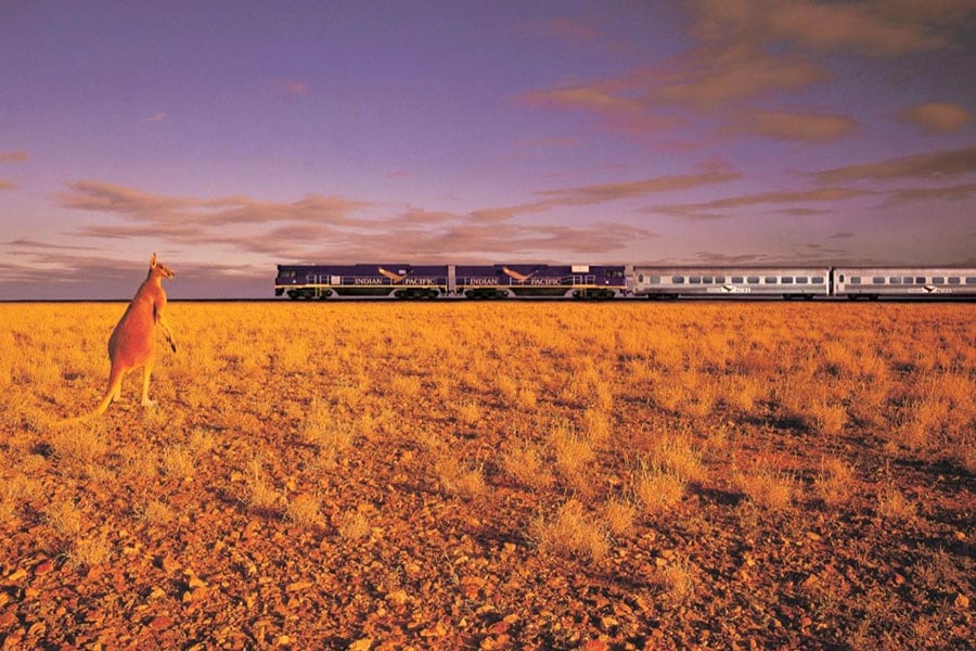 See Australia by train - its a great way to travel