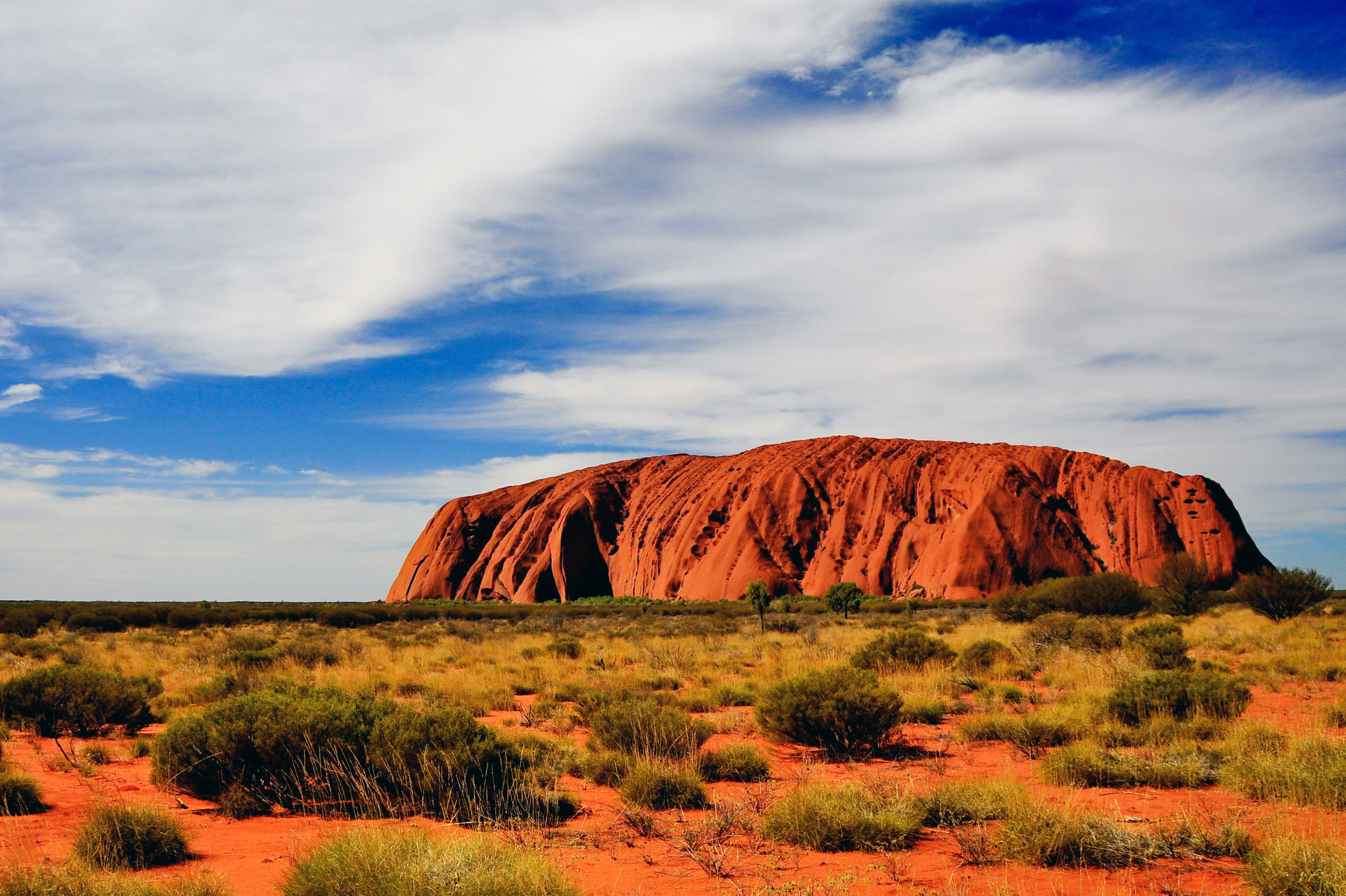 Uluru (Ayers Rock) is one of the world's great natural wonders Uluru (Ayers Rock) is one of the world's great natural wonders