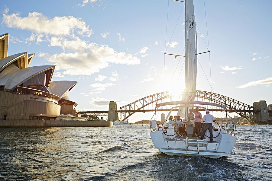 Sail past the iconic Opera House | image: Hugh Stewart | Destination NSW