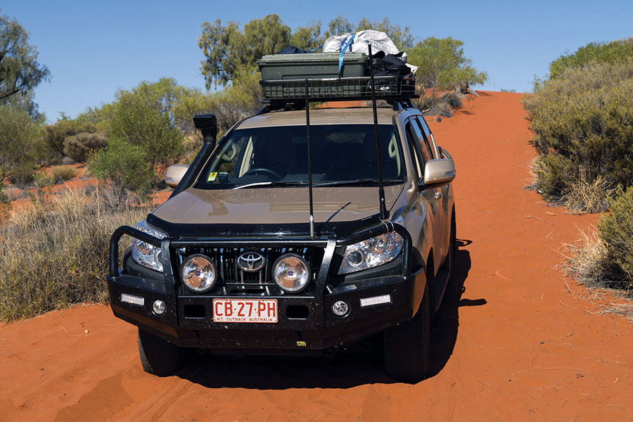 A 4WD is the perfect way to get around the dusty roads and tracks