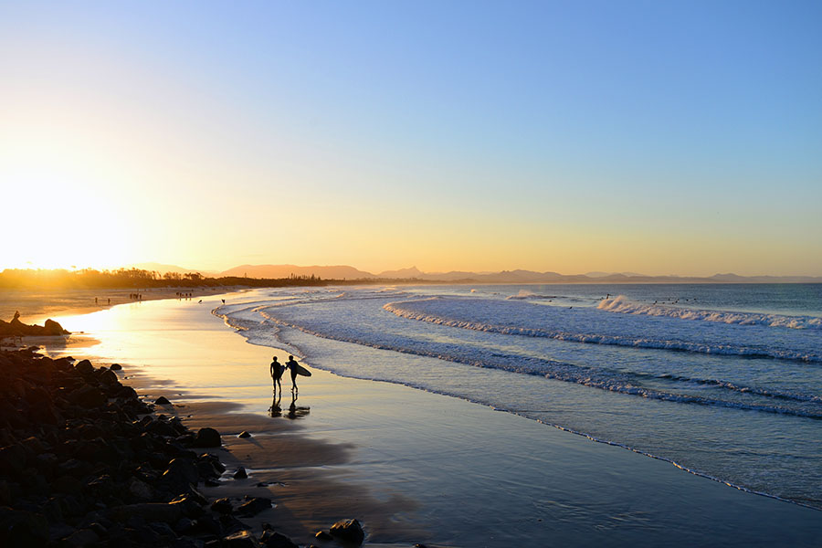 Learn to surf in Byron Bay