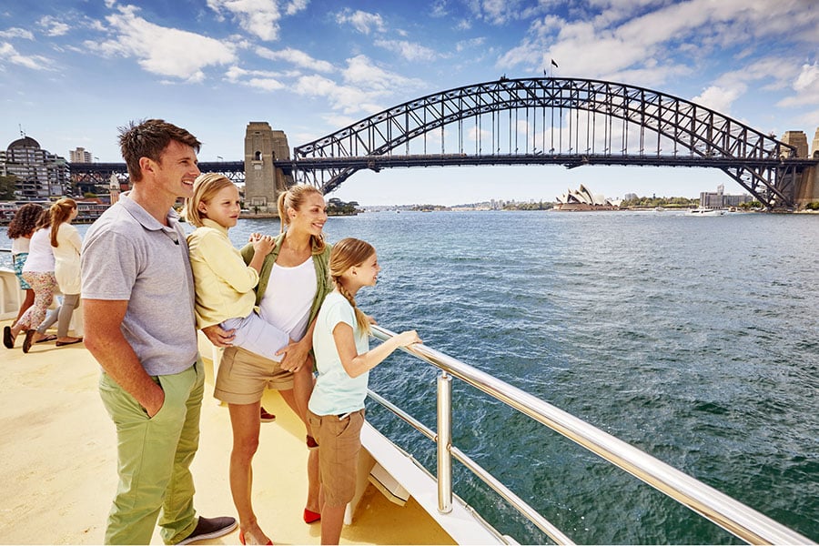 Enjoy the iconic sites of Sydney Harbour
