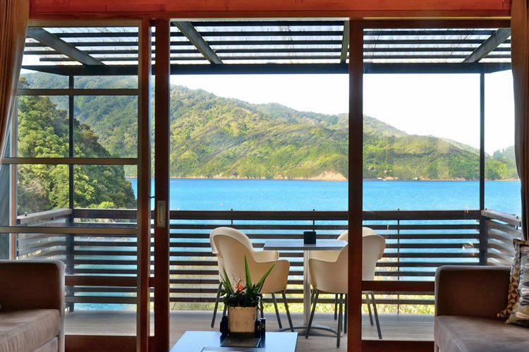 Enjoy the spectacular views from the seclusion of Bay of Many Coves