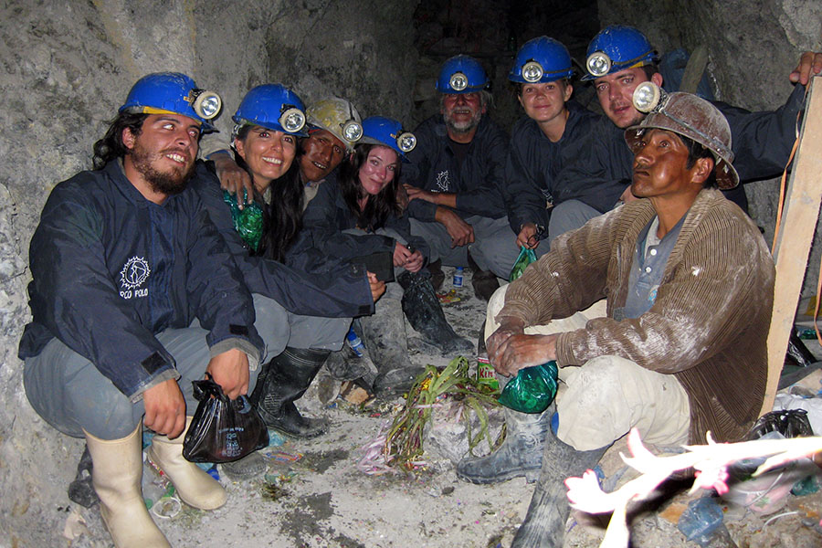 Go deep down into the silver mines of Potosi