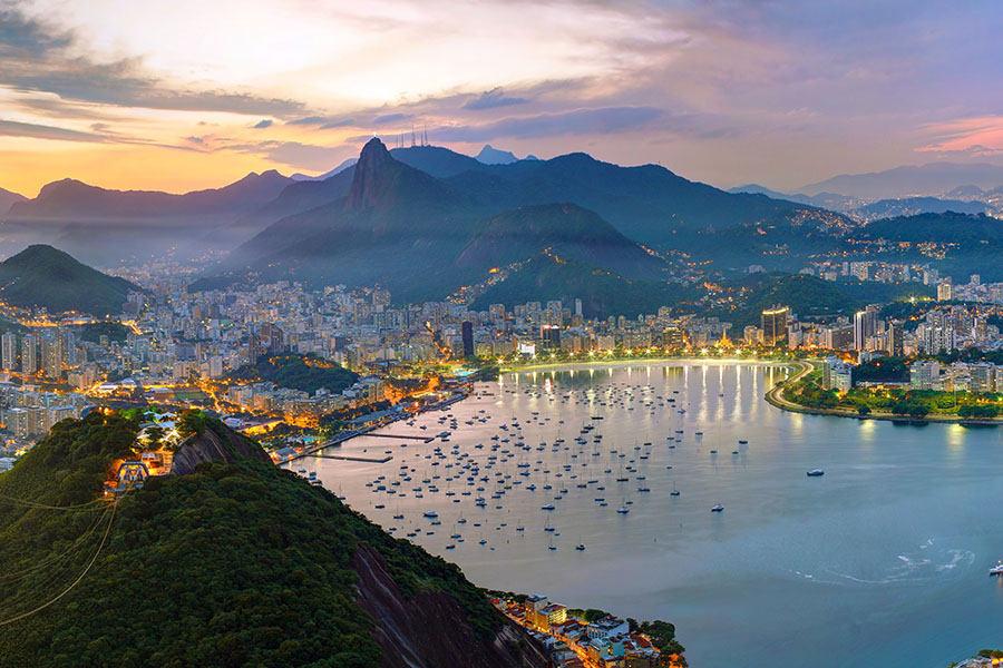Your trip begins in the chaos of Rio de Janeiro