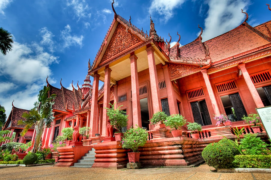 National museum, Phnom Penh, Cambodia