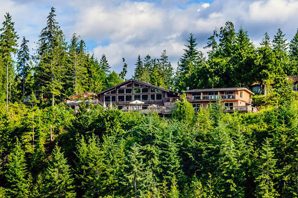 Stay at the secluded West Coast Wilderness Lodge