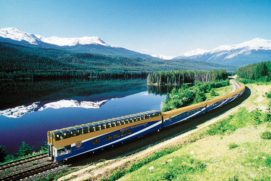 All aboard the Rocky Mountaineer!