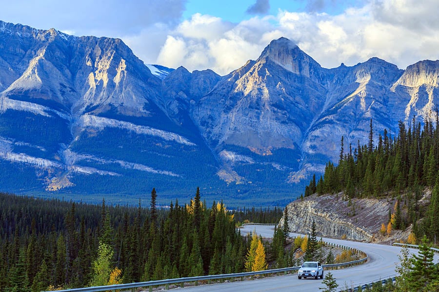 Drive at your own pace through Canada's national parks