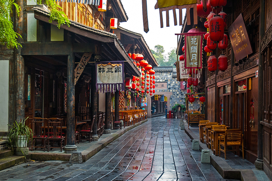 Jinli Street, Chengdu, China