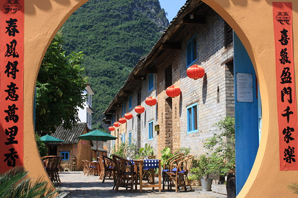 Your accommodation includes a stay at Giggling Tree, Yangshuo