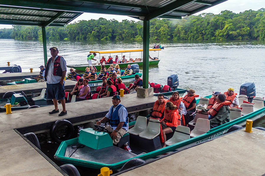 Explore the canals of Tortuguero by boat