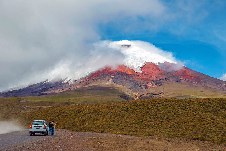 Cotopaxi volcano is one of the country’s most famous sites 