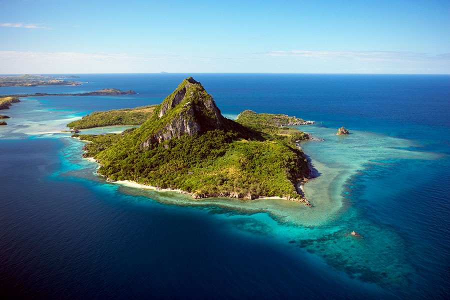 Island hop between the magical Fijian islands