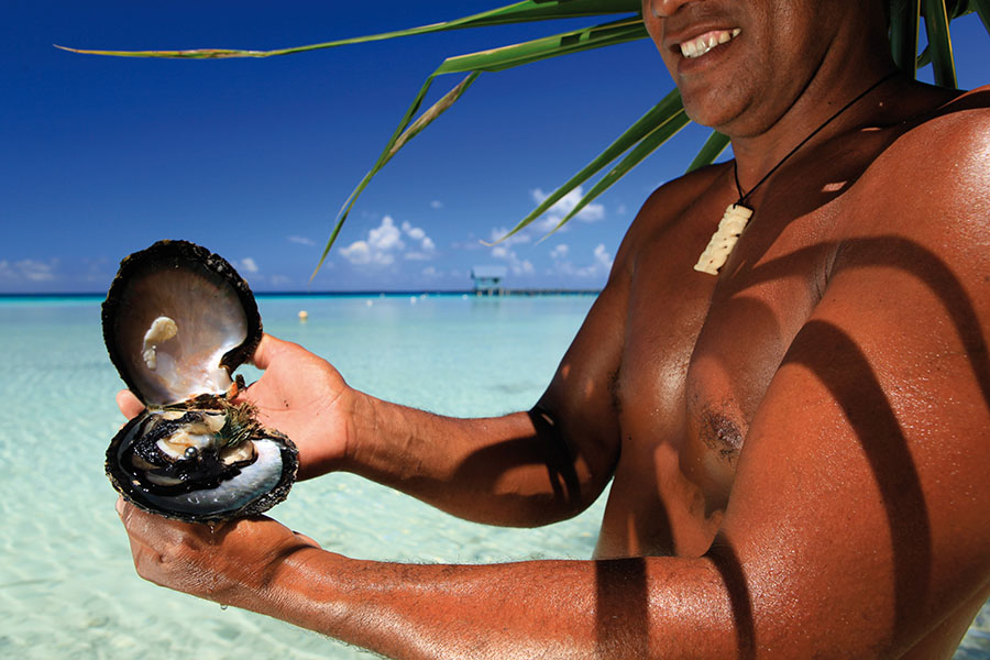 Visit a pearl farm and find out how pearls are cultured 