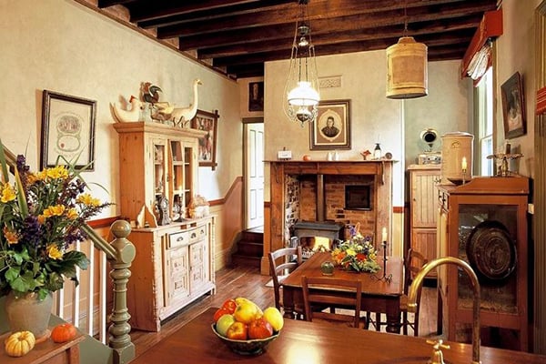 Breakfast room at Corrinda&#039;s Cottages