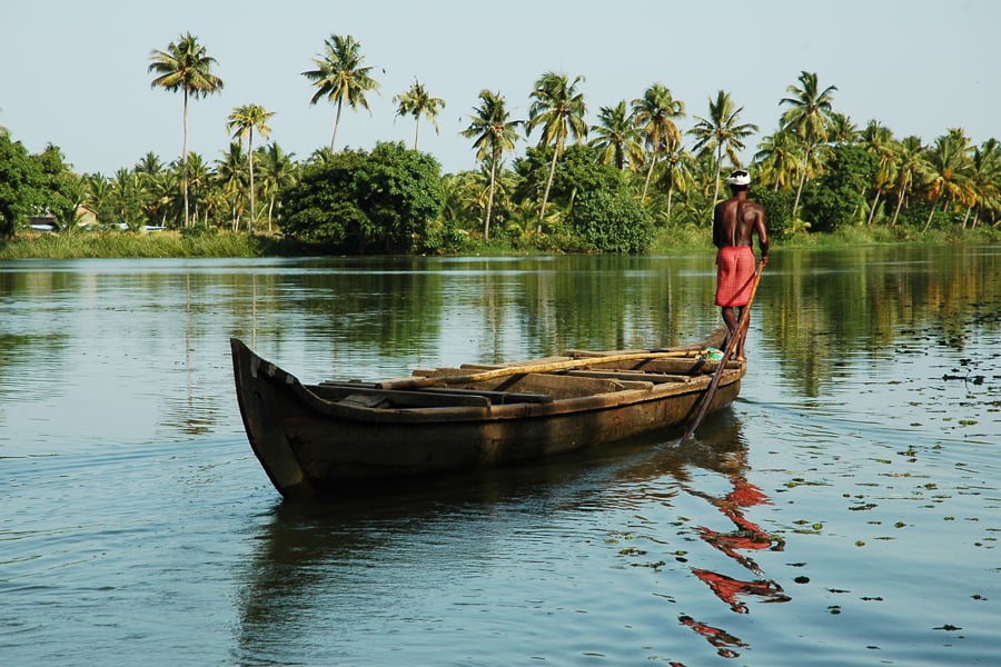 Backwaters, Kerala, India