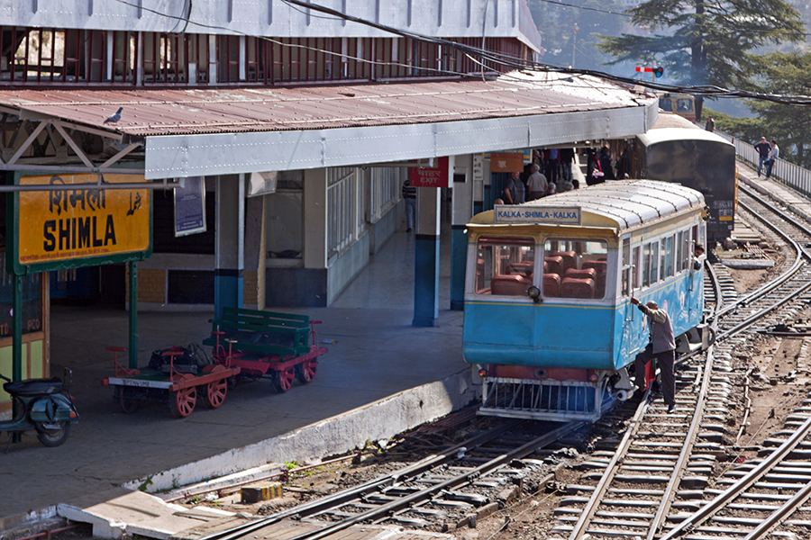 Shimla to Kalka train, India
