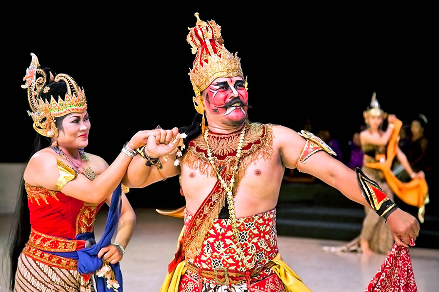 Enjoy a traditional Ramayana Dance 