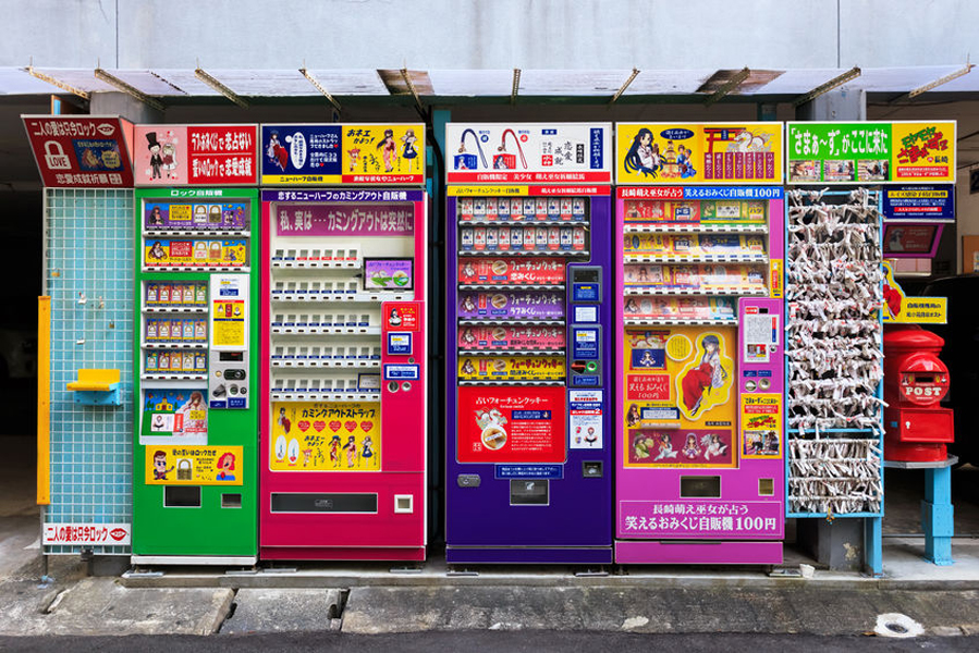 Vending machines, Tokyo, Japan