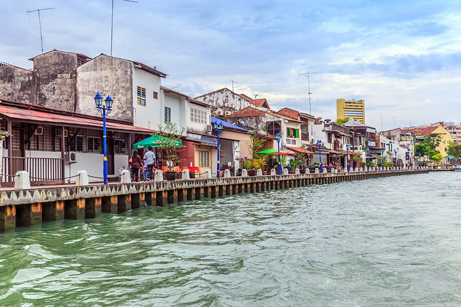 A river cruise is the best way to see Malacca