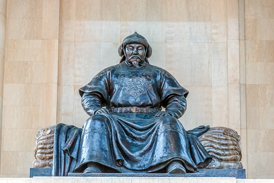 Mongolia's hero Genghis Khan