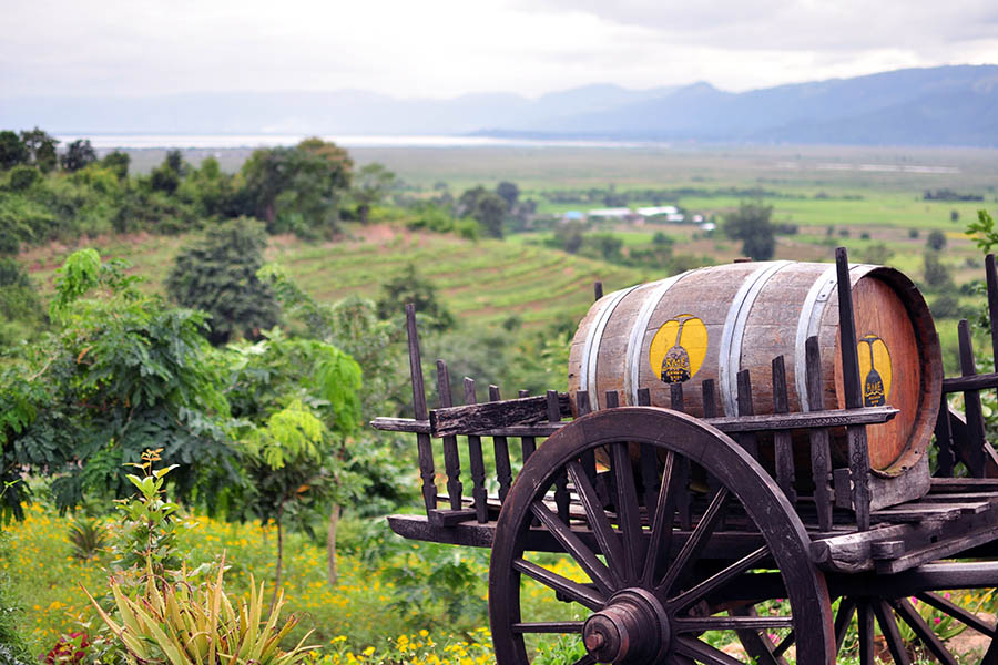 Take part in a wine tasting at the Real Mountain Estate & Winery, Inle Lake