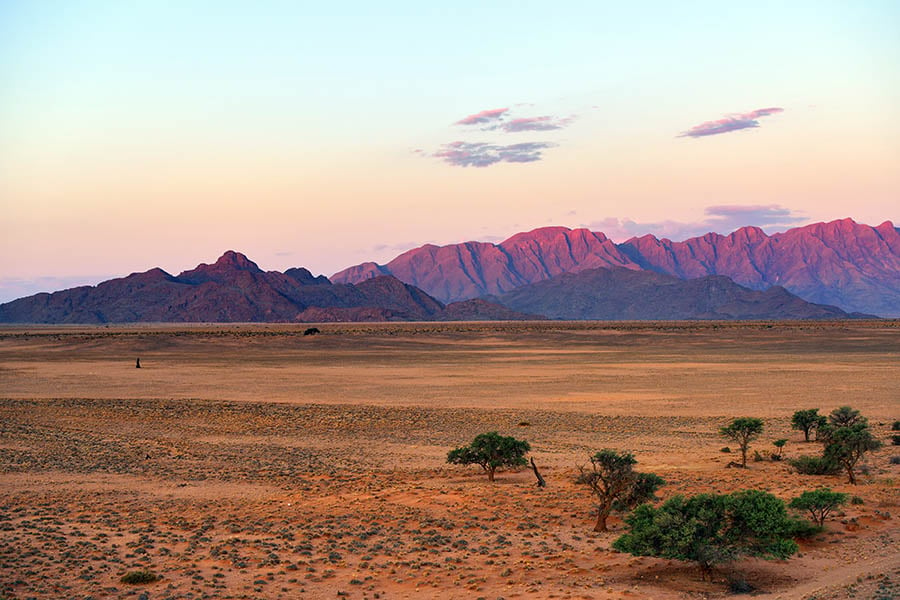 Visit Namibia and get a glimpse of the spectacular Naukluft Mountains