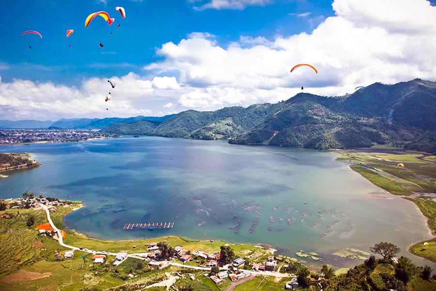Pokhara is the place for extreme sports lovers!