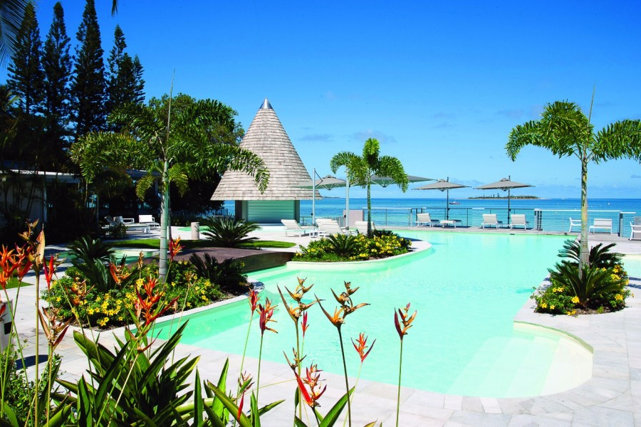 Your accommodation includes a stay at Le Chateau Royal Beach Resort & Spa, Noumea