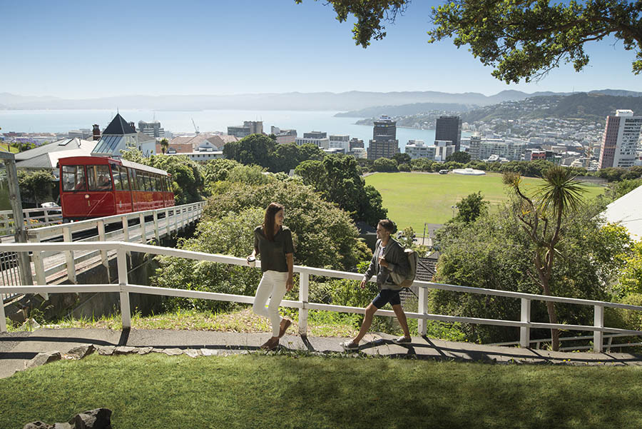 Take a historic trip between Lambton Quay and Kelburn in Wellington with New Zealand's only public running cable car