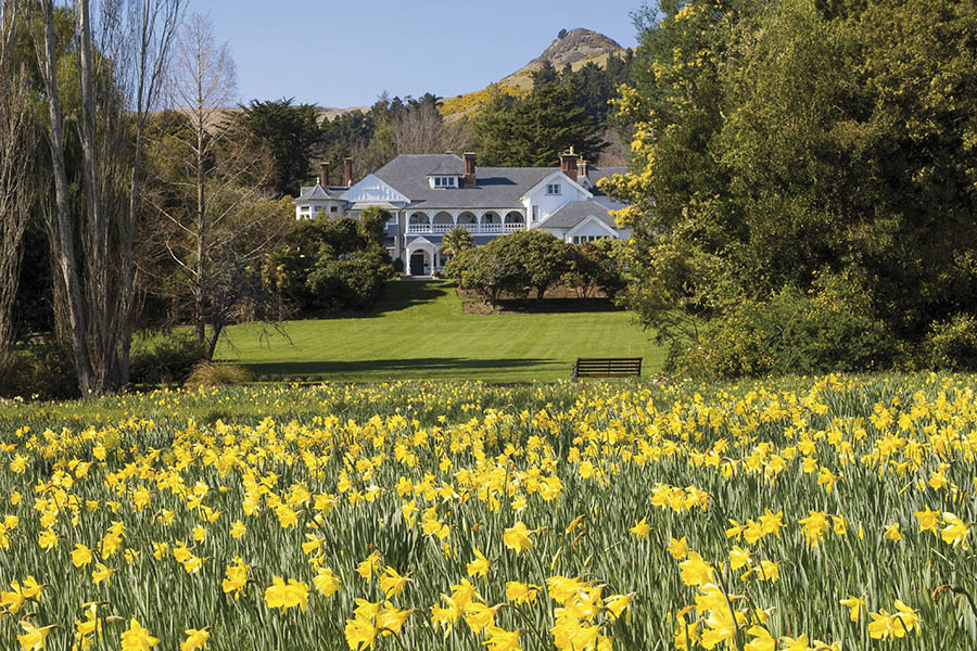 Otahuna Lodge; a restored Victorian mansion set in 30 acres of exquisite gardens 