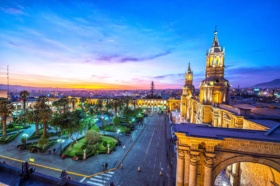 Arequipa is Peru’s second largest city