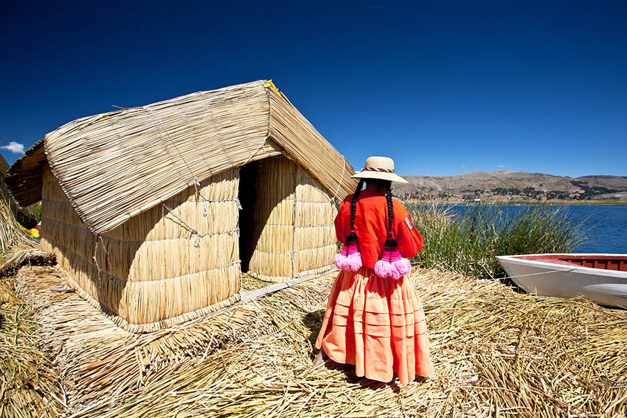 Discover the Uros people and their floating reed islands on Lake Titicaca