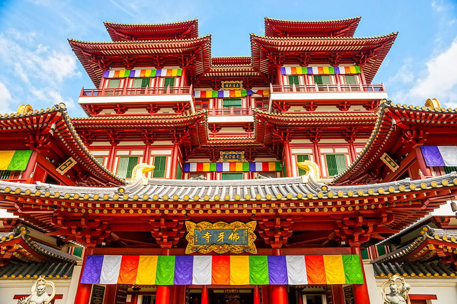 Singapore's Chinatown is full of temples 