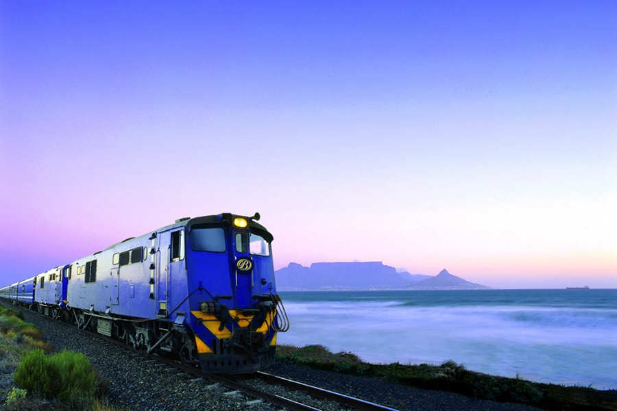 The famous Blue Train, South Africa