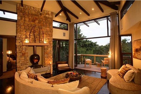Tsala Treetop Lodge - Living Room