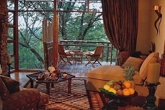 Tsala Treetop Lodge - Sitting Room