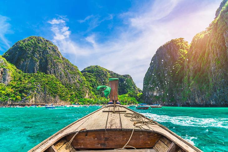 Explore the islands of Koh Phi Phi by longtail boat | Travel Nation